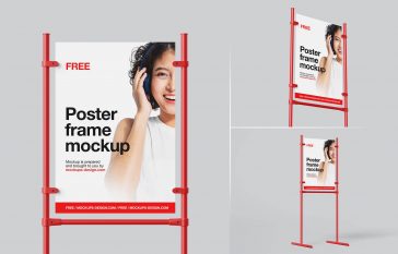 Matt Poster Frame Mockup