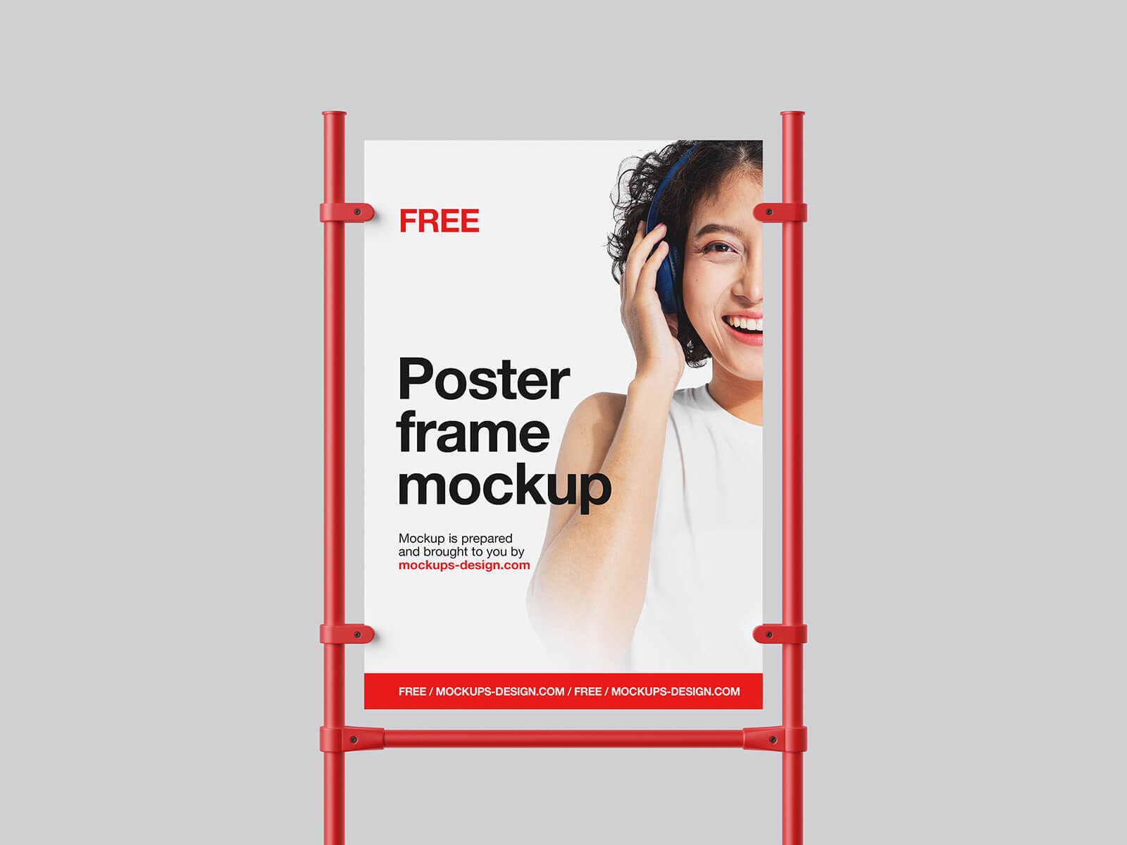 Matt Poster Frame Mockup