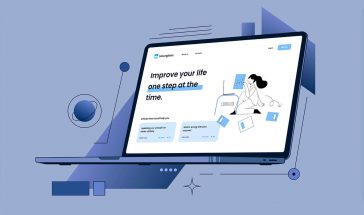 Free Laptop Stylized Mockup