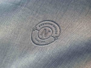 Free Linen Cloth Logo Mockup