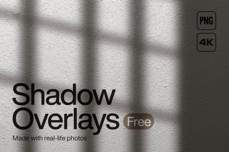 100 Shadow Overlays