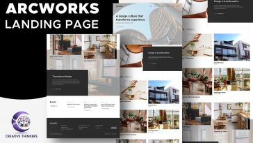 Free Architecture Firm Website Template – Arcworks