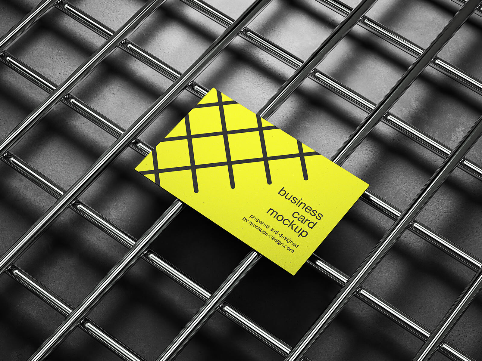 3 Free Industrial Business Card Mockup Files