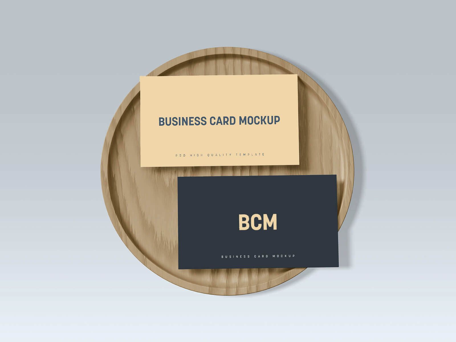 Free Luxury Business Card Mockup PSD Set