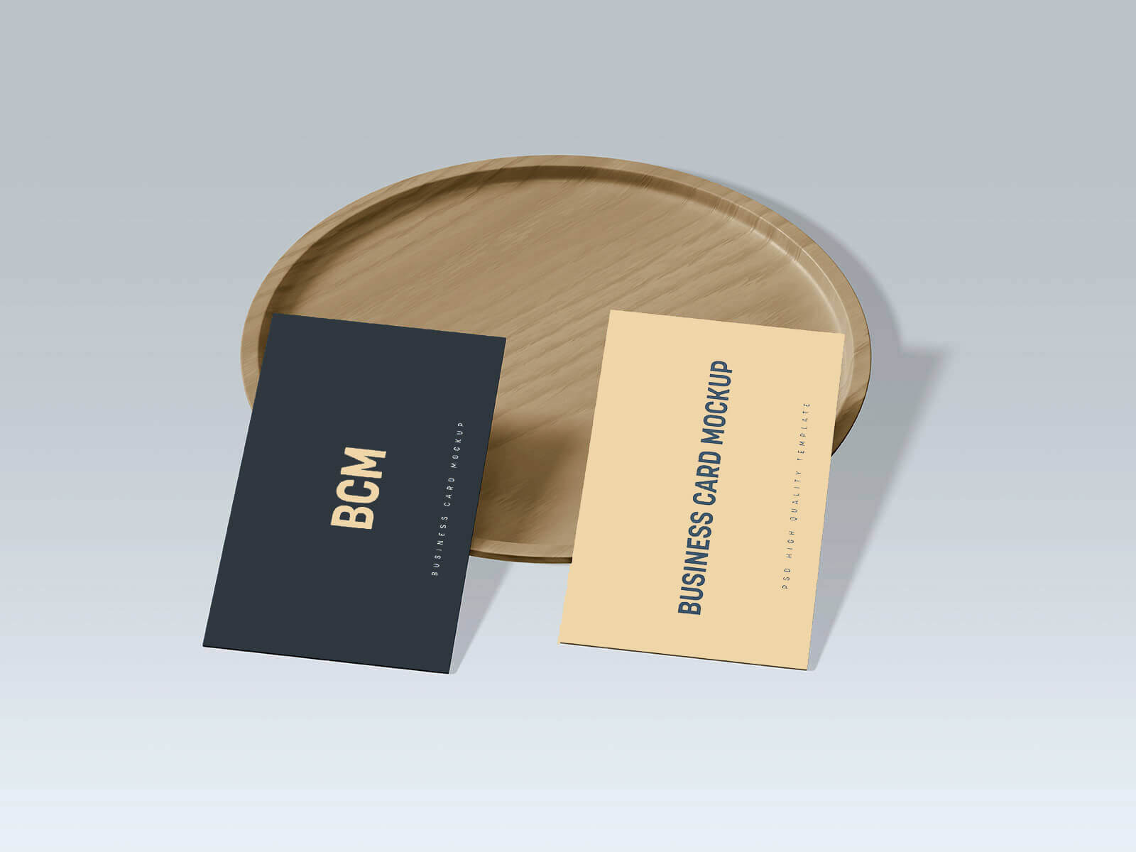 Free Luxury Business Card Mockup PSD Set