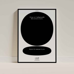 Minimalistic Frame Poster Mockup