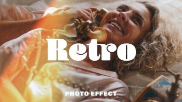 Retro Overlay Photo Effect