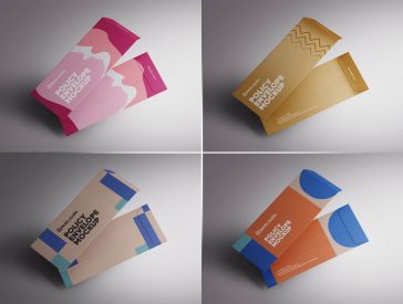 Free Policy Business Envelope Mockup PSD