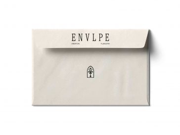 Half Open Envelope Mockup