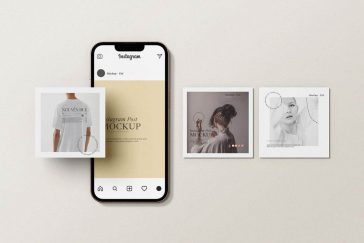 Instagram Post Mockup Vol.2