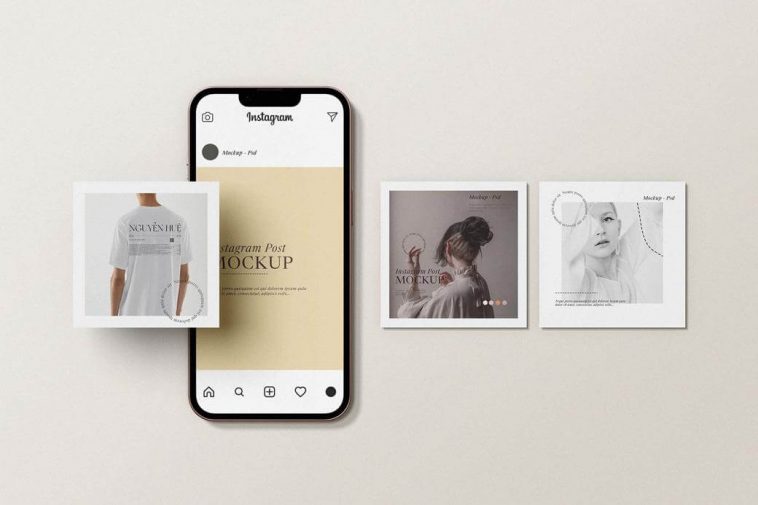 Instagram Post Mockup Vol.2