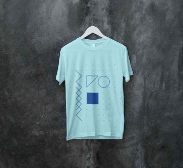Free Single T-shirt Mockup PSD