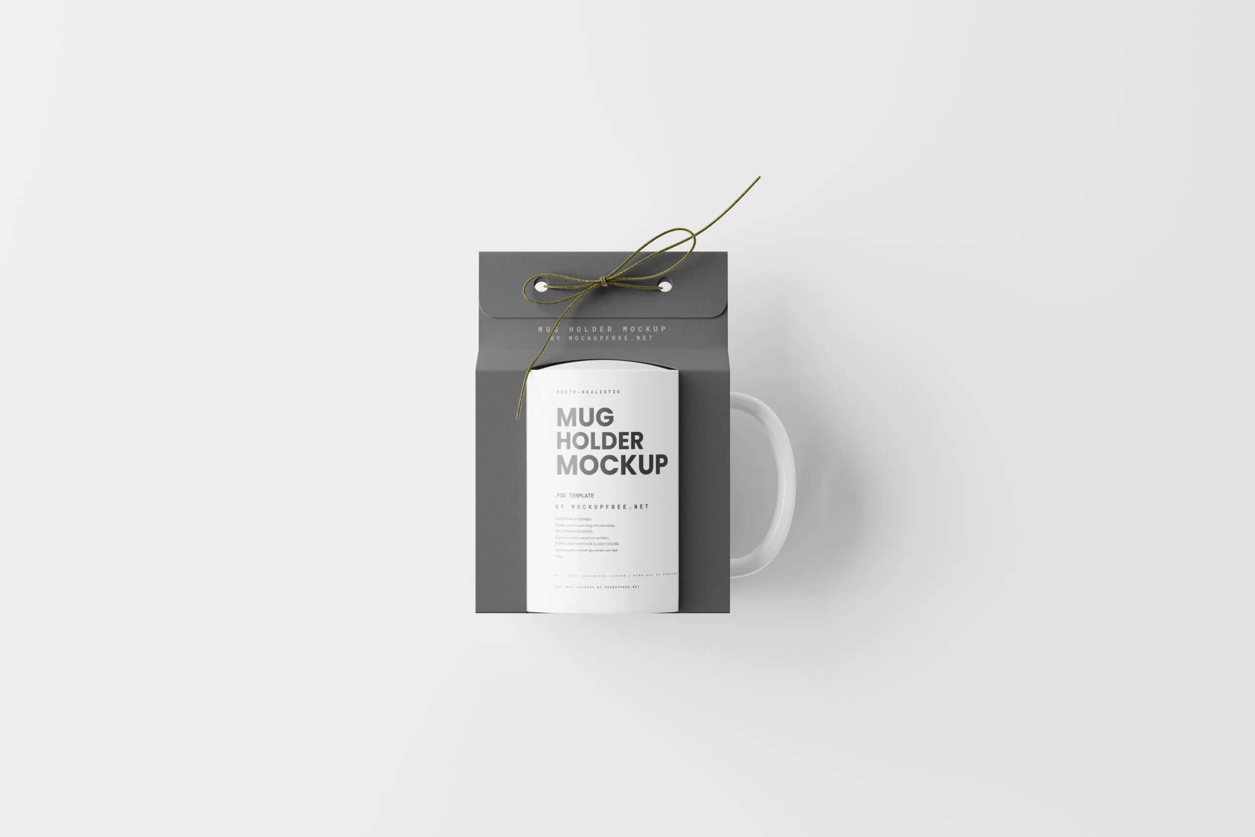 5 Mug Holder Mockups in Varied Views