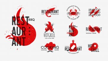 Free Restaurant Logo Template (PSD, AI, EPS, PNG)