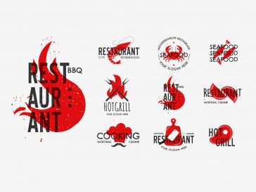 Free Restaurant Logo Template (PSD, AI, EPS, PNG)