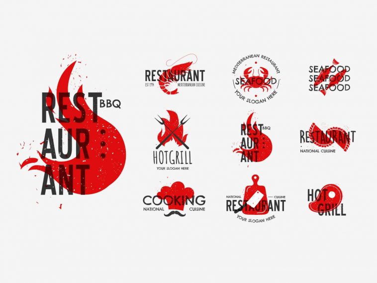 Free Restaurant Logo Template (PSD, AI, EPS, PNG)