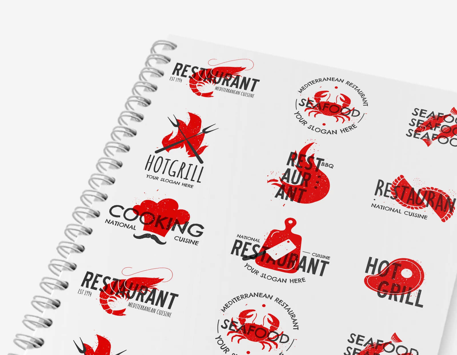 Free Restaurant Logo Template (PSD, AI, EPS, PNG)