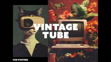 Old Tube TV Photo Effect