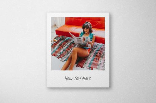 Polaroid Frame Mockup