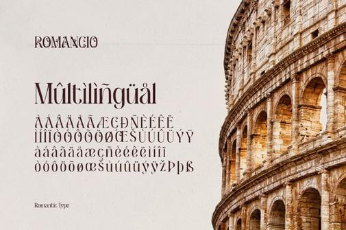 Romancio — Romantic Type