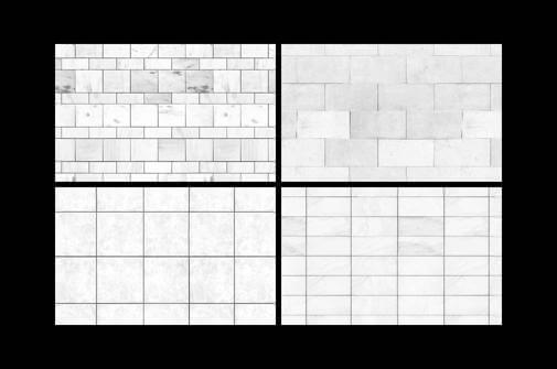 Seamless White Tile Textures