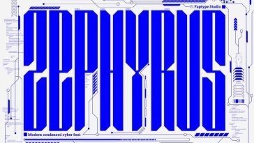 Zephyrus — Modern Condensed Font
