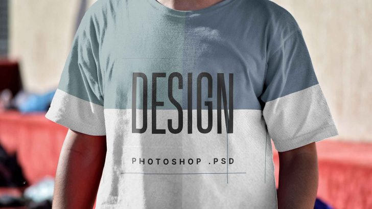 Free T-Shirt PSD Mockup for Clothing Industry - PsFiles