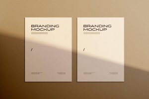 Branding Identity Letterhead Mockup