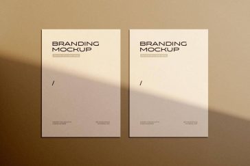 Branding Identity Letterhead Mockup