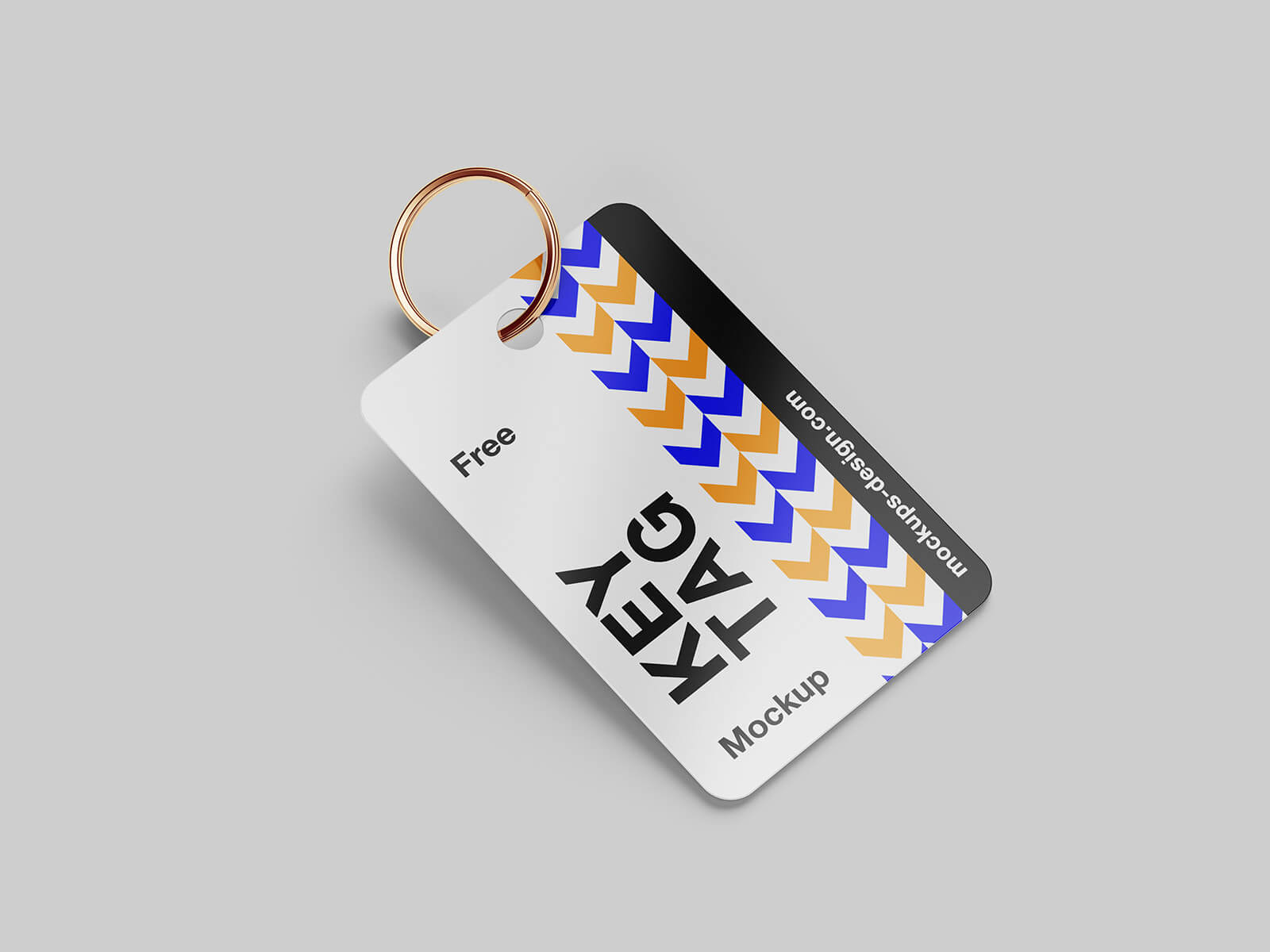 Free Key Tag Mockup