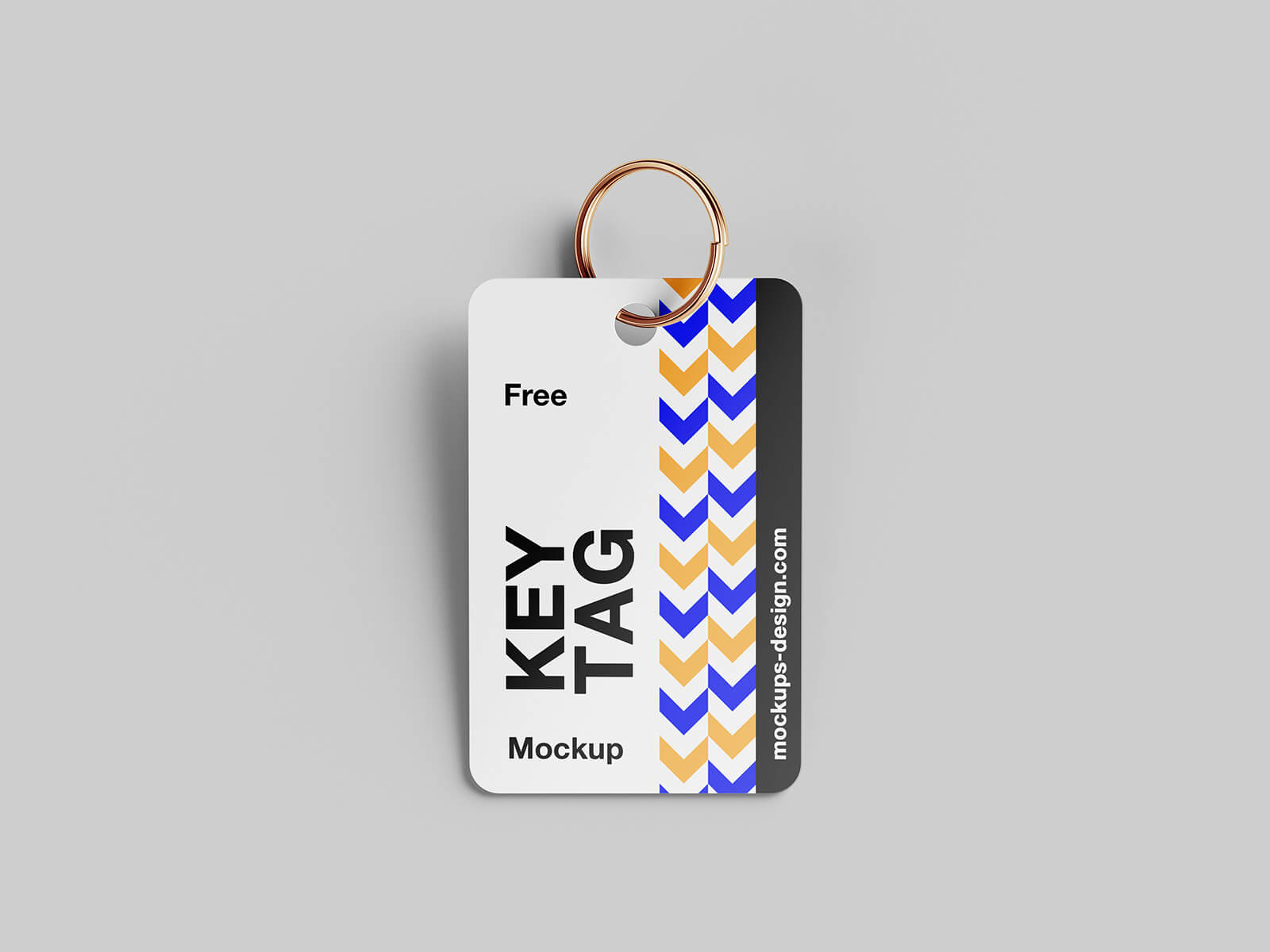 Free Key Tag Mockup