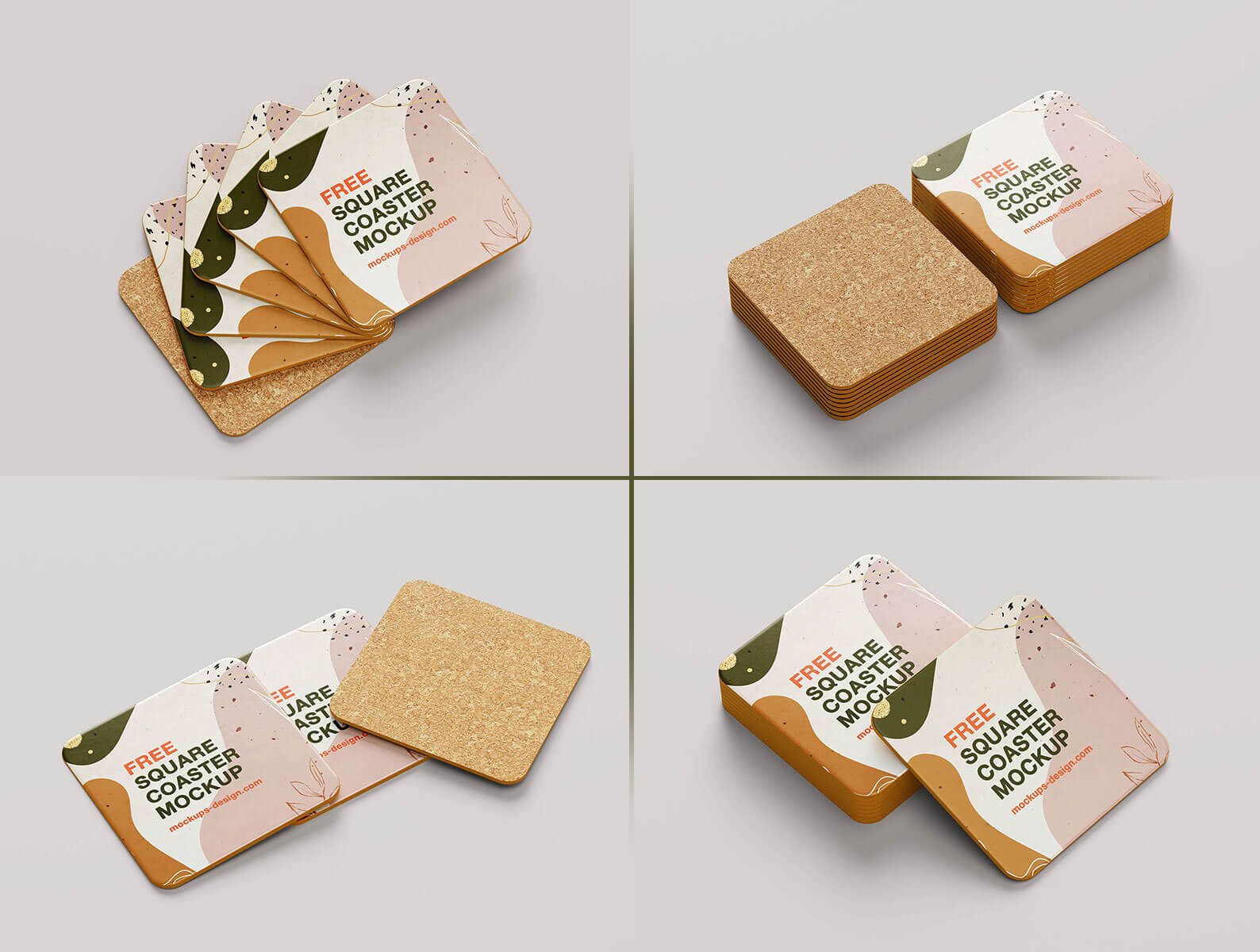 Square Coaster Mockup Images – Browse 896 Stock Photos, Vectors, and Video