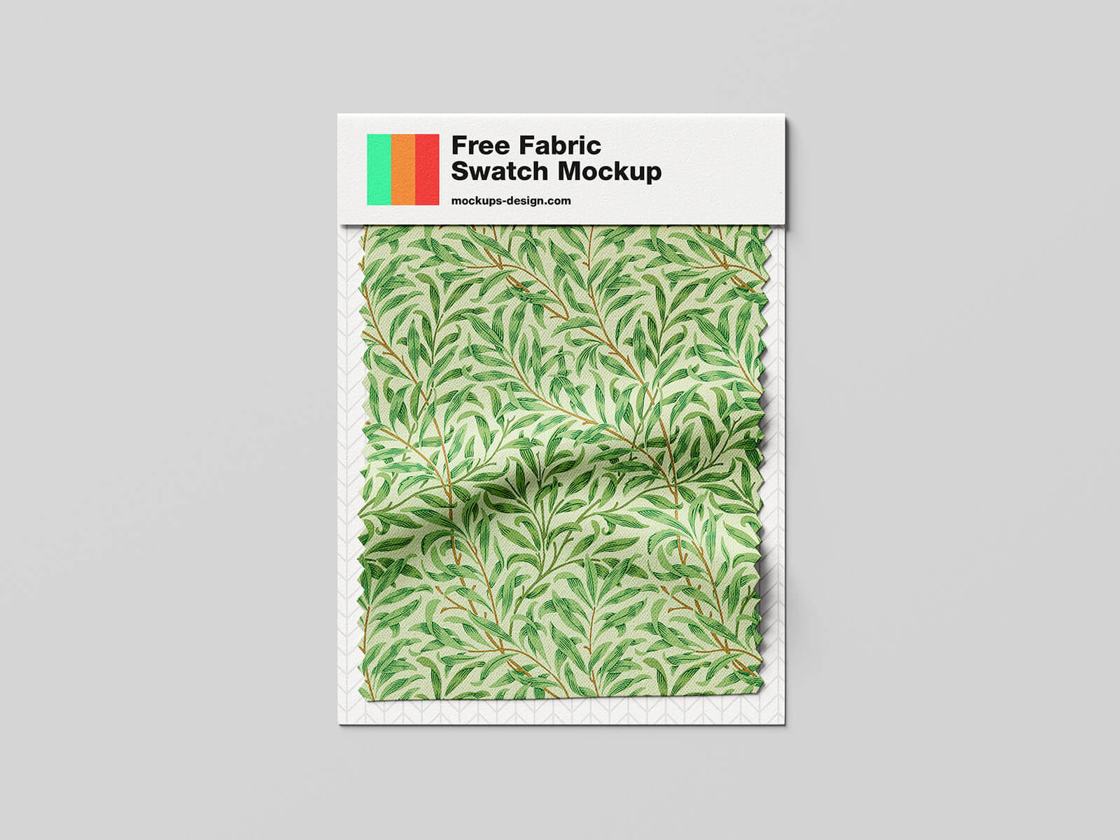 5 Free Premium Fabric Swatch Mockup PSD Files