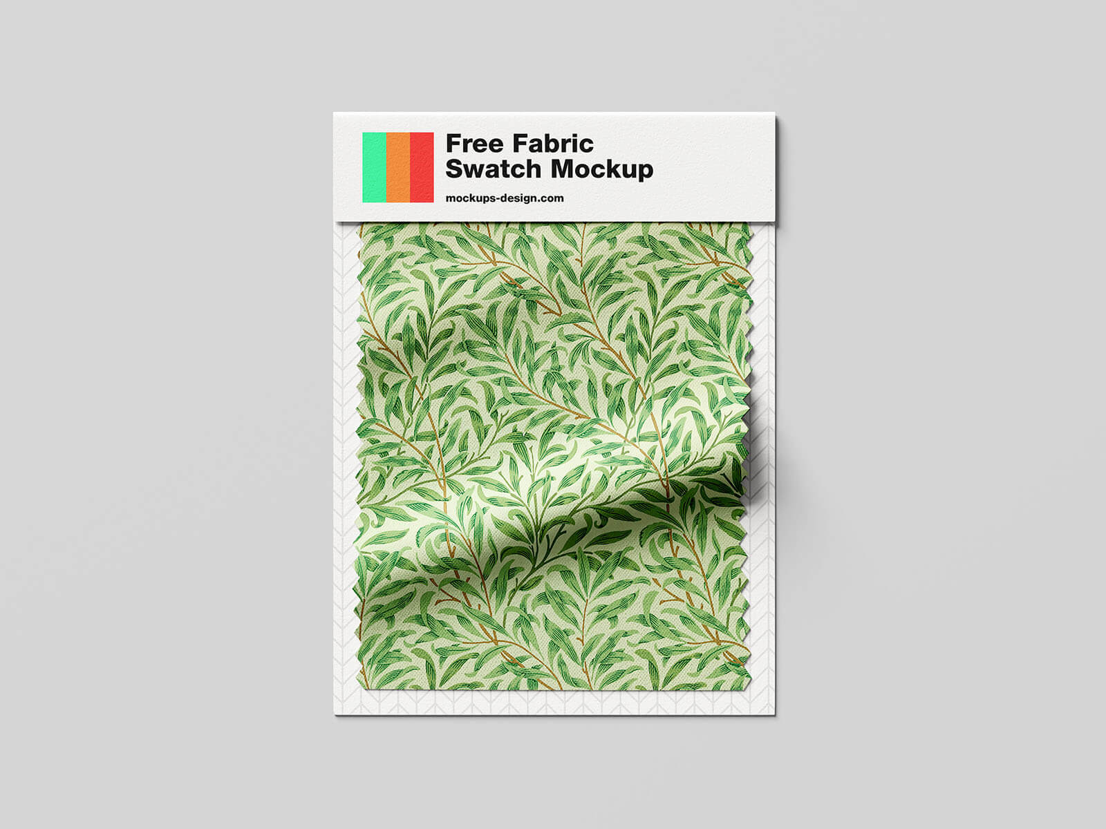 5 Free Premium Fabric Swatch Mockup PSD Files