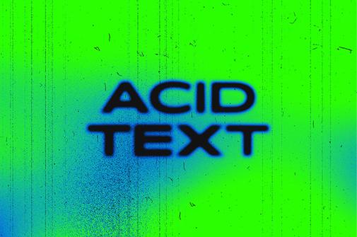Grunge Neon Text Effect