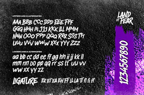 Land Of Fear — Street Type