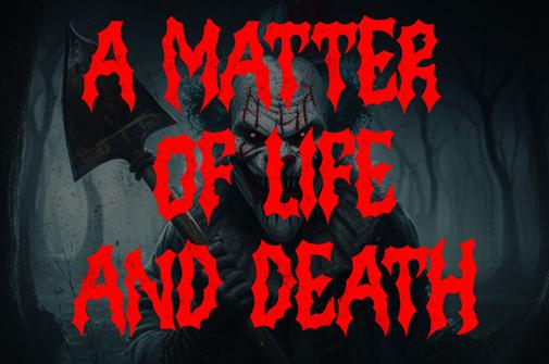 Murder Danager — Horror Font