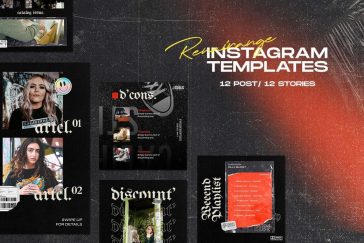 Renairange — Instagram Templates