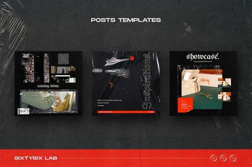 Renairange — Instagram Templates