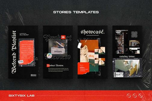 Renairange — Instagram Templates