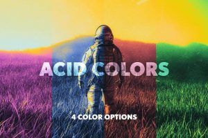 Acid Gradient Maps Photo Effect