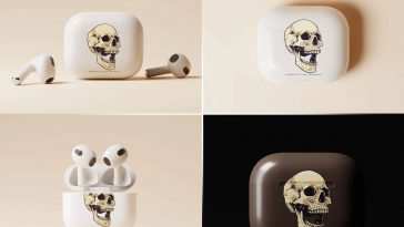 Apple Airpods 3 Case Mockups