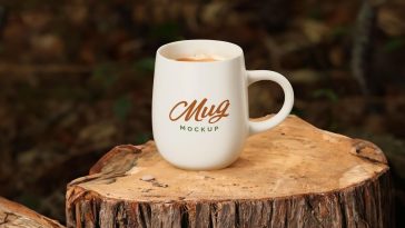 Free Coffee Mug Mockup PSD