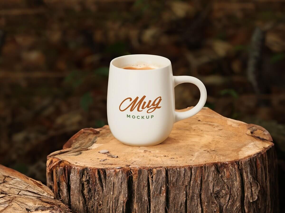 Free Coffee Mug Mockup PSD