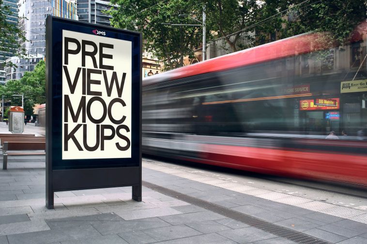 Free Sydney Street Sign Mockups