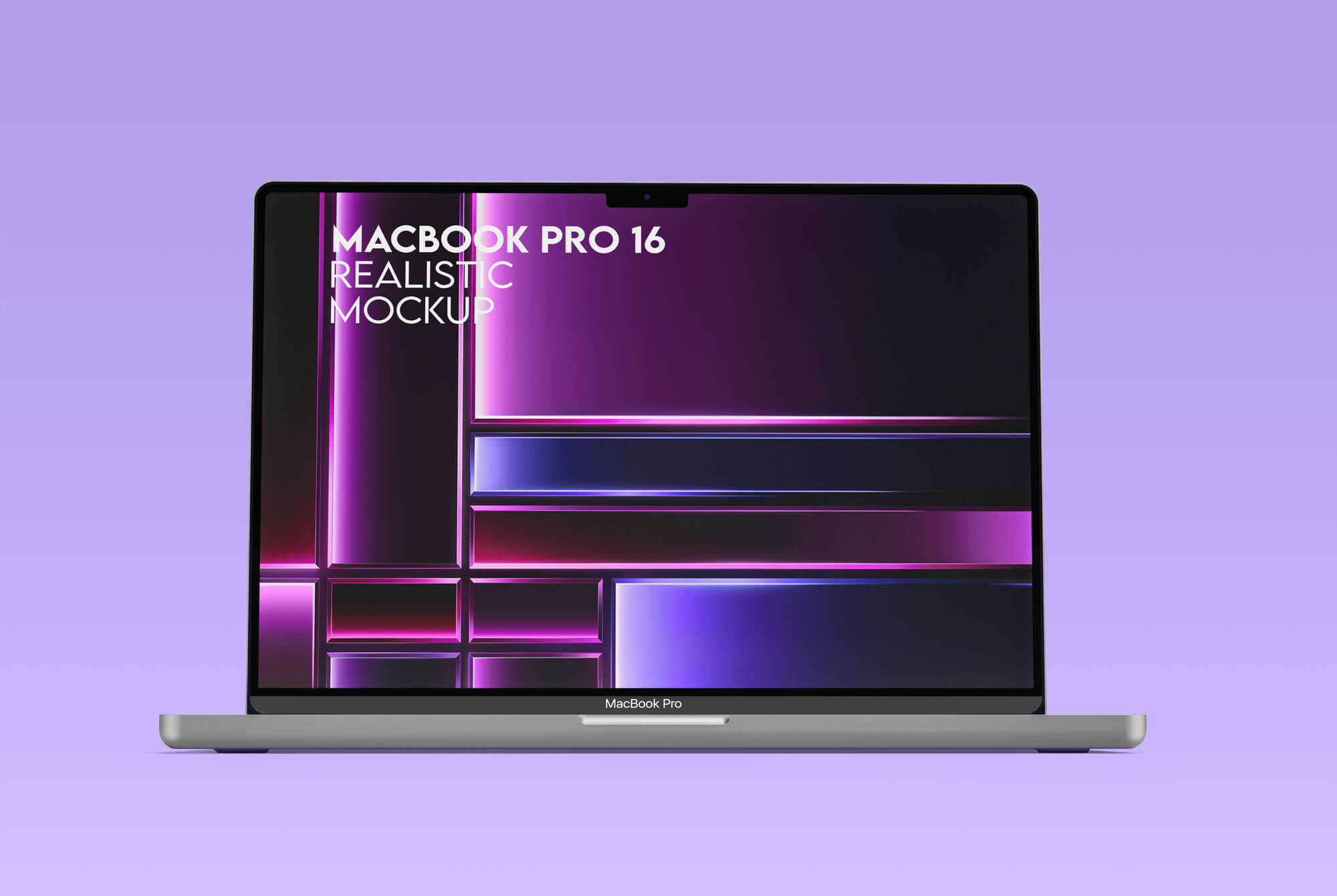 Free M3 MacBook Pro 16″ 2024 Mockup PSD Set