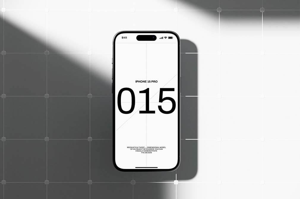 iPhone 15 Mockup