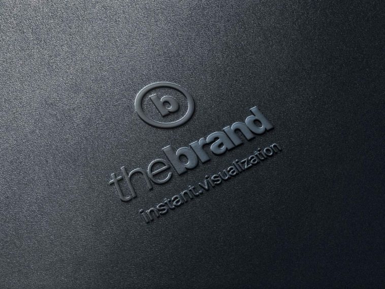 Elegant Embossed Logo Mockup