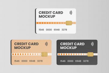 Free Credit Card Mockups