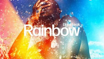 Rainbow Light Leak Photo Effect